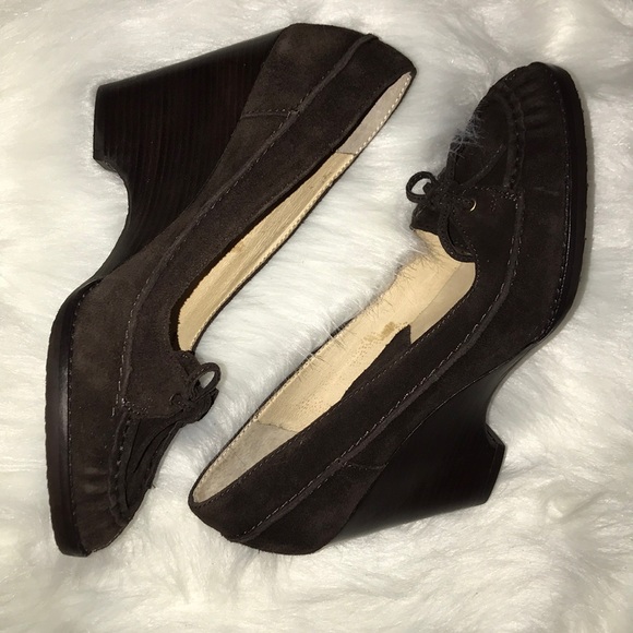 Michael Kors Brown Suede Shoes 7 1/2 - Picture 4 of 7